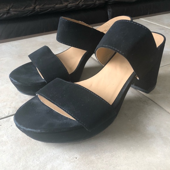 Chunky Block Mules - Picture 2 of 5